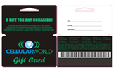 Plastic diecut cards