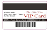 Plastic VIP Cards